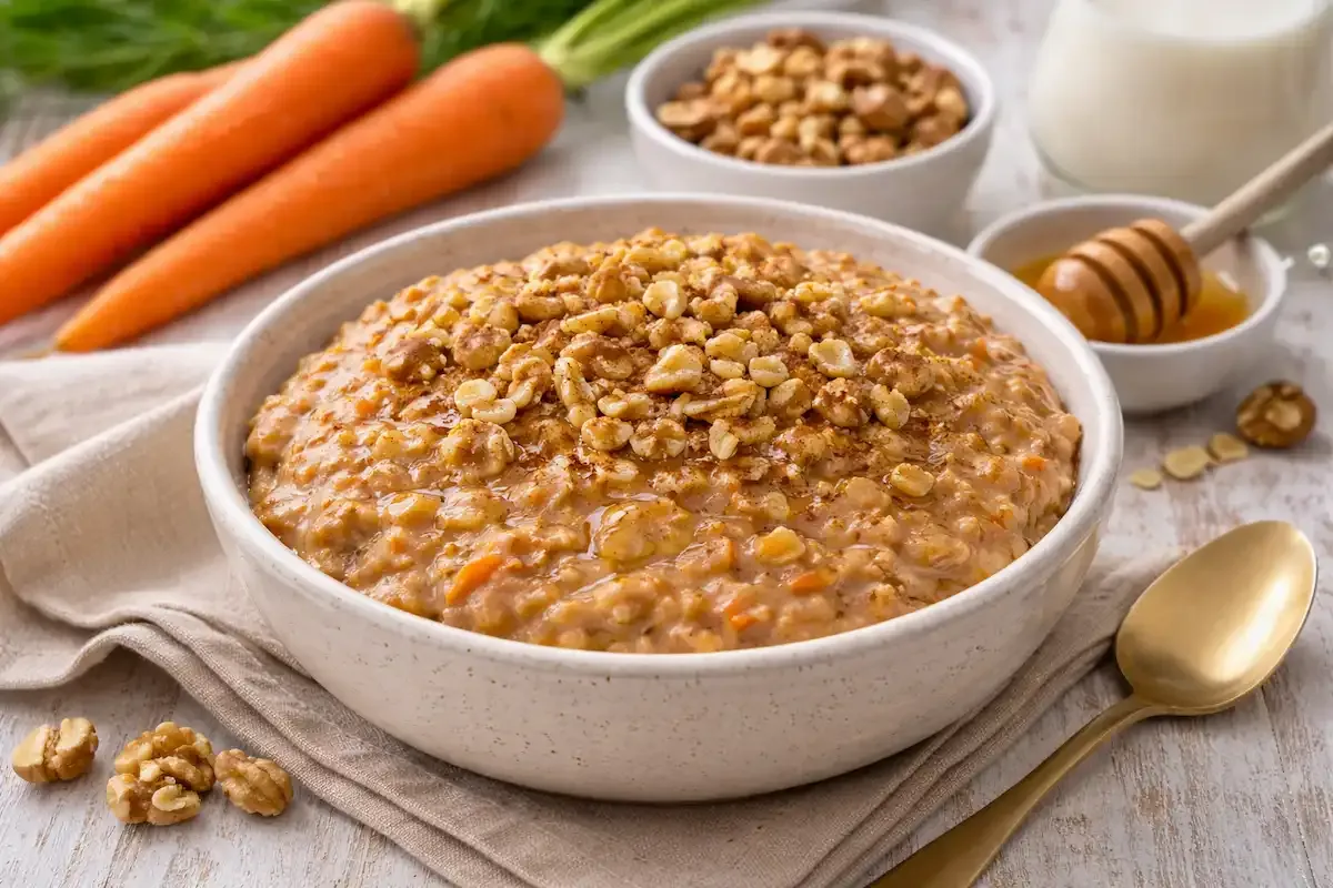 Ovsena kaša s mrkvom