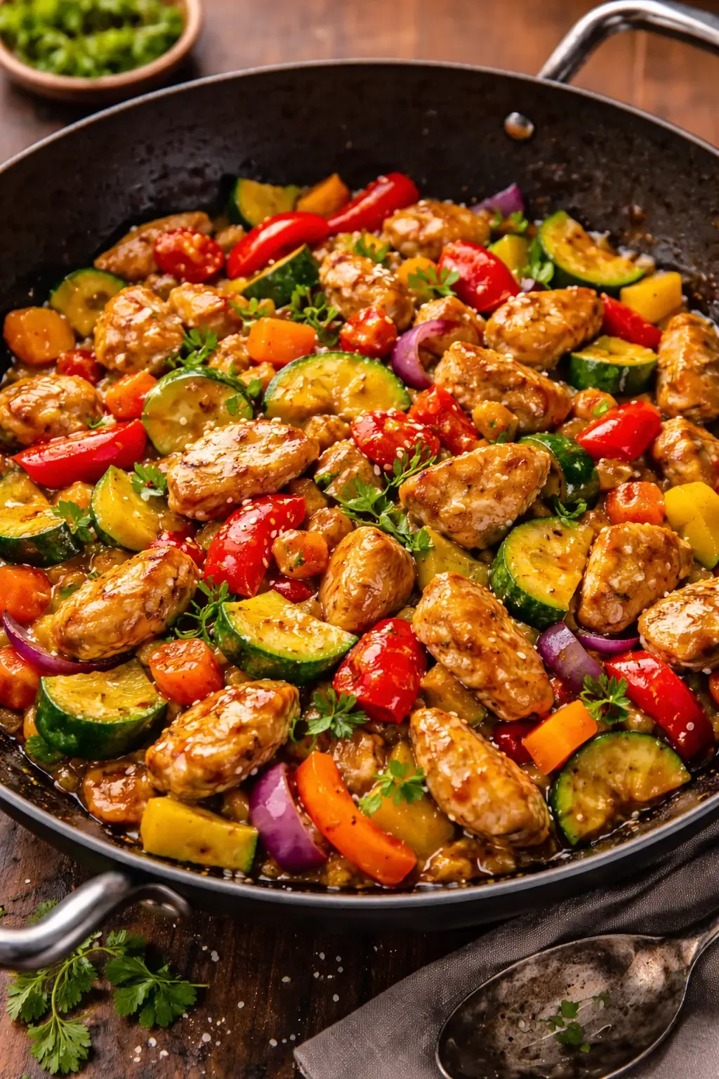 Pileći wok sa povrćem – recept