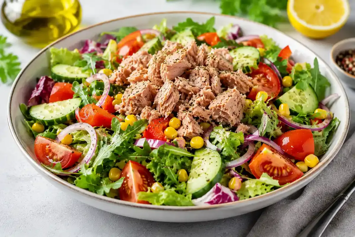 Salata sa tunom i povrćem