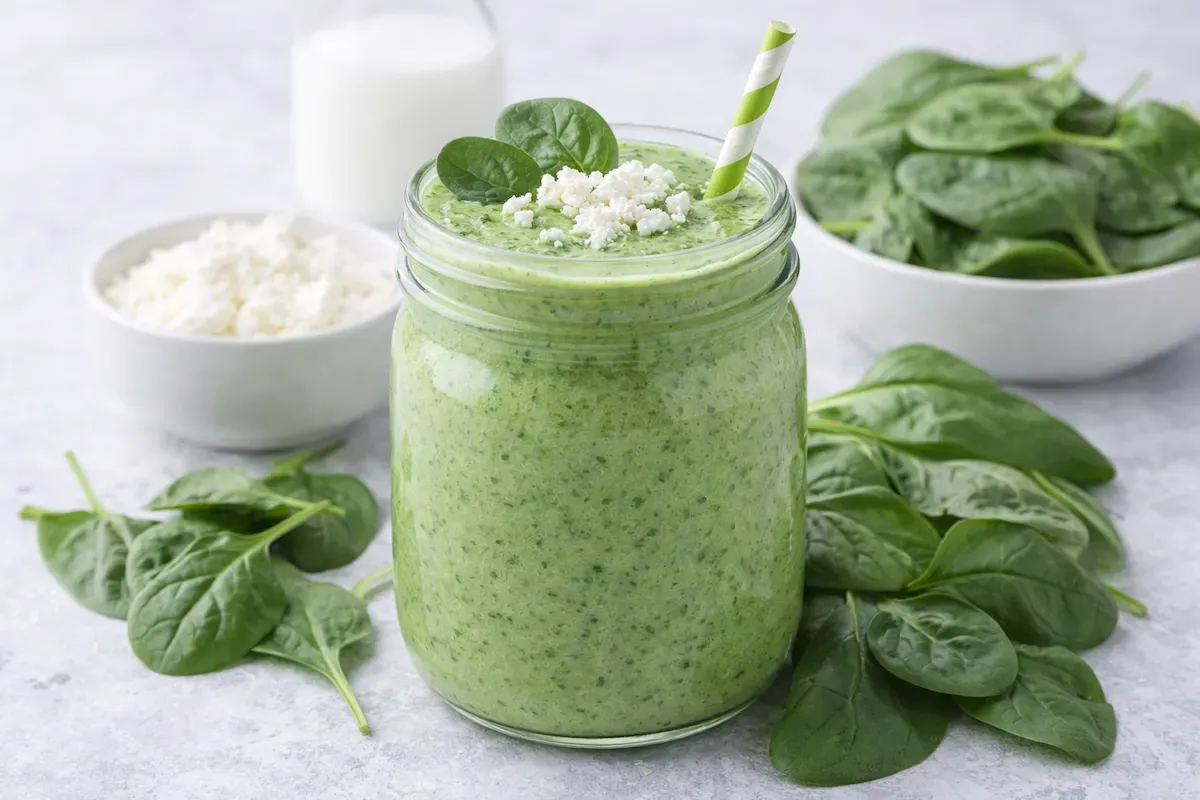Smoothie ricotta i špinat recept