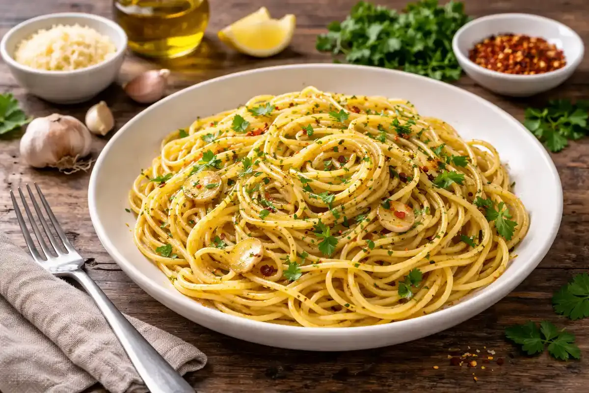 Tjestenina aglio e olio