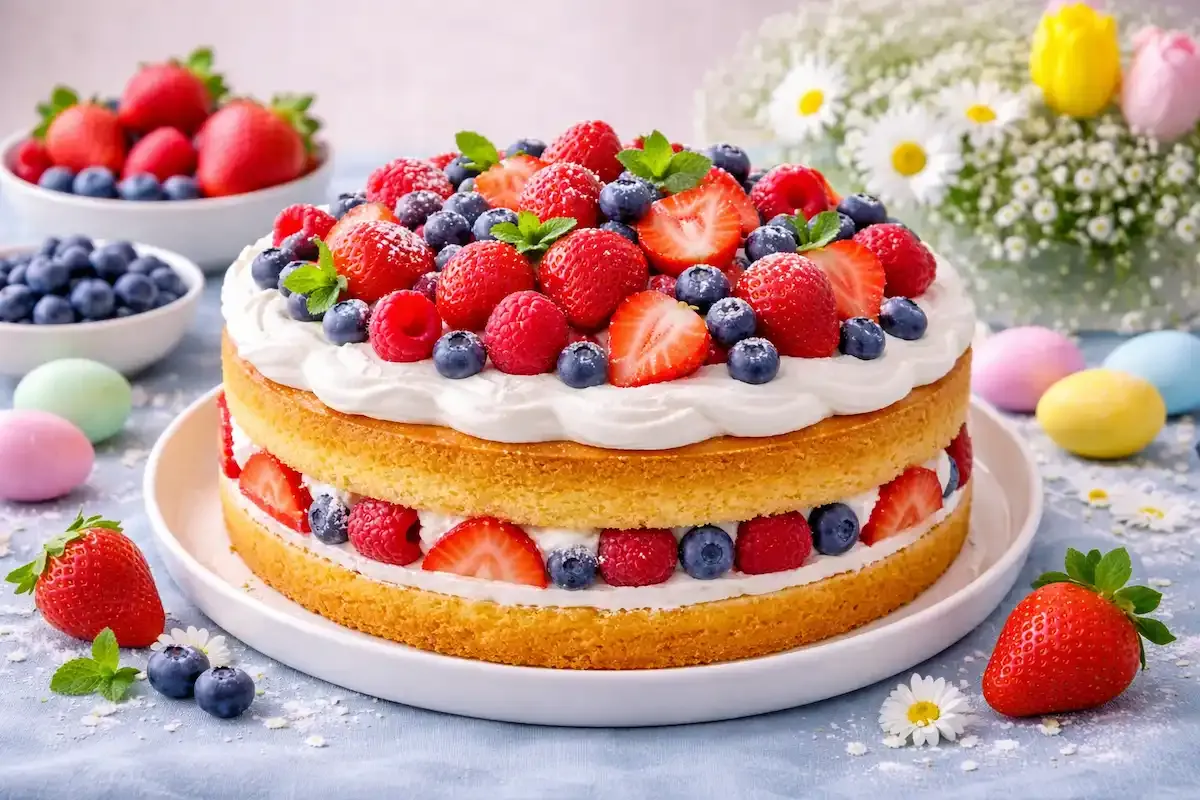 Voćni uskršnji kolač